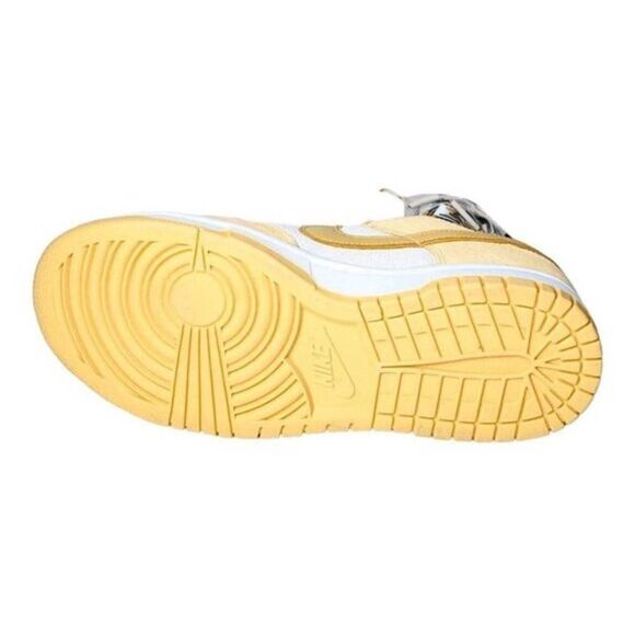 NWT Nike Dunk Low LX 'Gold Suede' Sneakers Size 6.5 - Picture 6 of 8